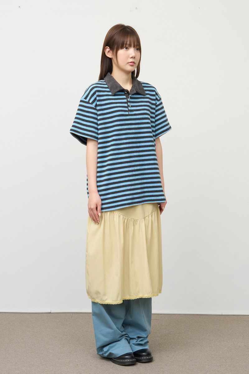 Barney Terry Collar Top