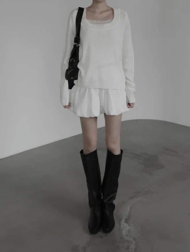 Bellen Deep U-Neck Knit