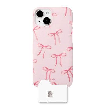 ONCESTUDIO（オンセスタジオ）の「[マットカード] シンリボン01フォンケース（スマホグッズ/小物）」