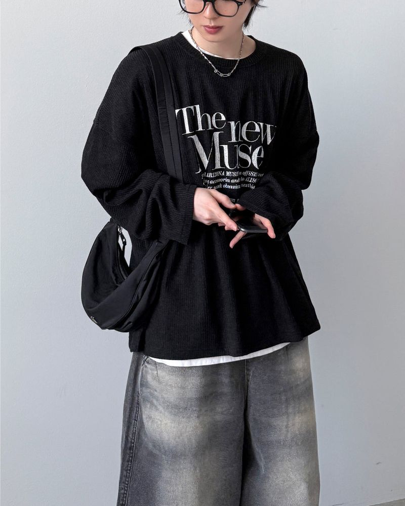 Synth Knit Long Sleeve