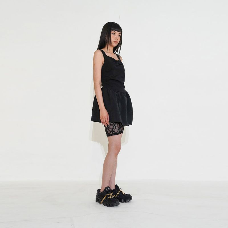 Shell line 3-way dress 001