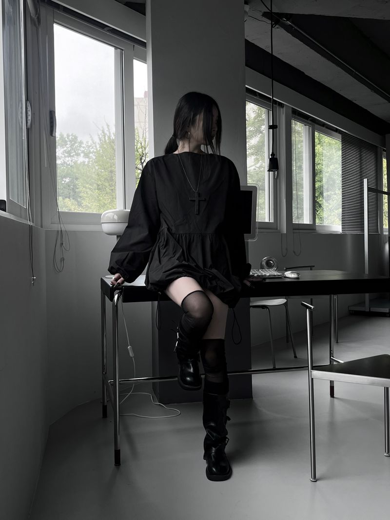 URBAN UNIQUE(アーバンユニーク)の「whistle pump string one-piece (3color)(Dresses)」