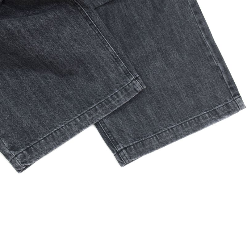 Low Snap Balloon Denim Pants (2 Colors)