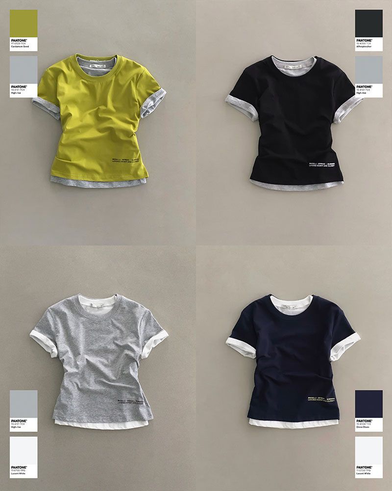 [ORIGINAL] Face Round Short-Sleeve T-Shirt