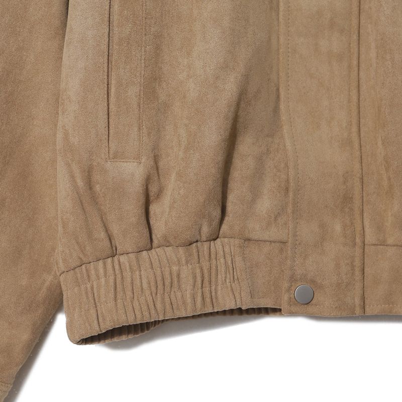 LMN Abe Minimal Hidden Suede Jacket (2 colors)