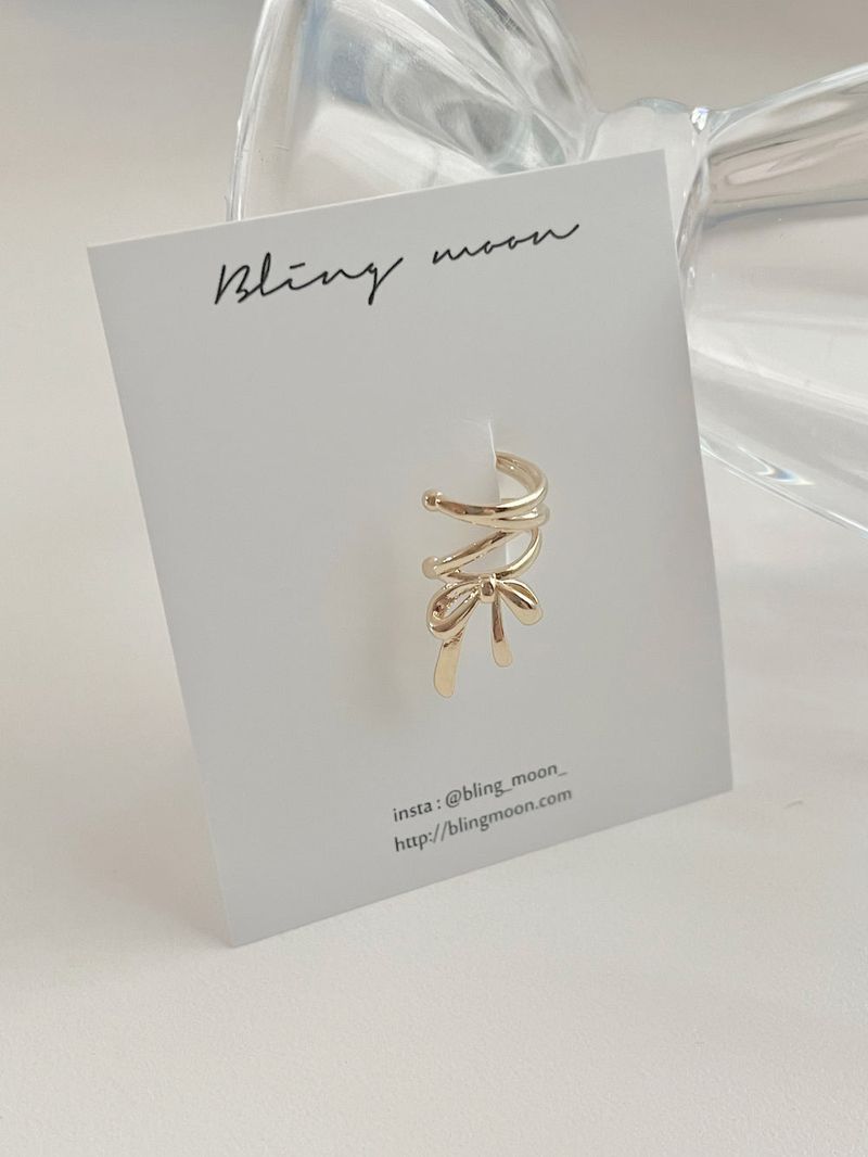 Ballet core ear cuff / 3 colors 