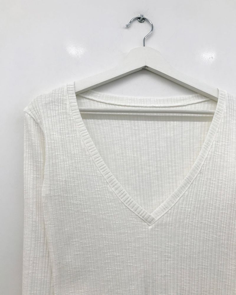 Kaya V-neck long sleeve (5color) 