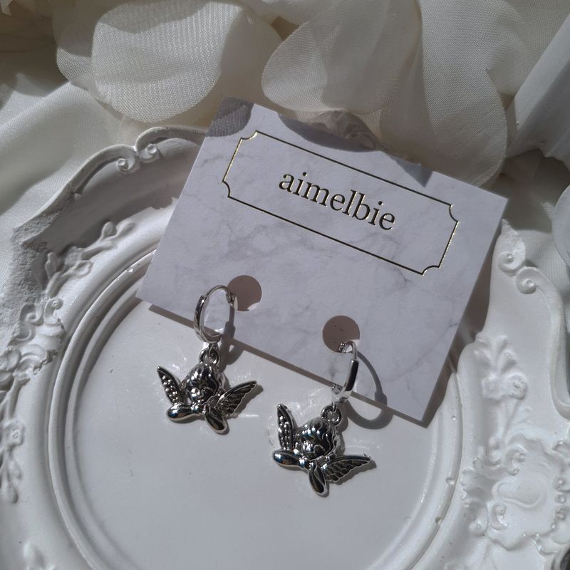 Petit Angel Huggies Piercing - Silver Color