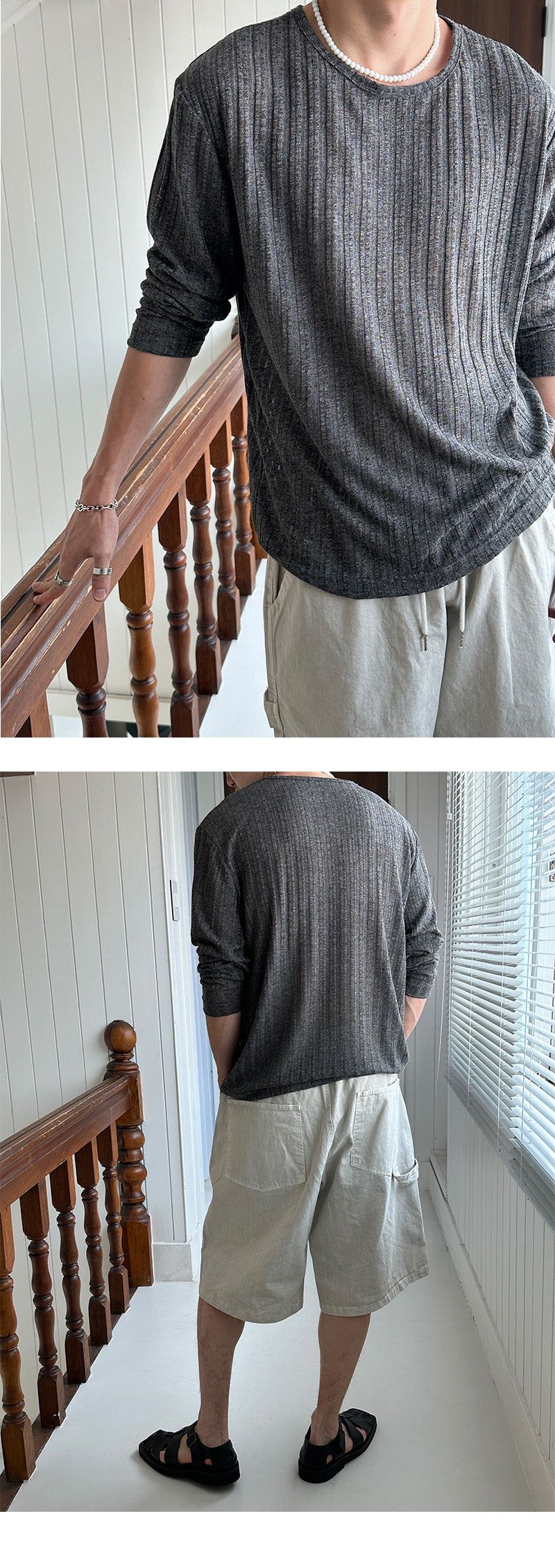 [S/S] Summer see through long sleeves (4color)
