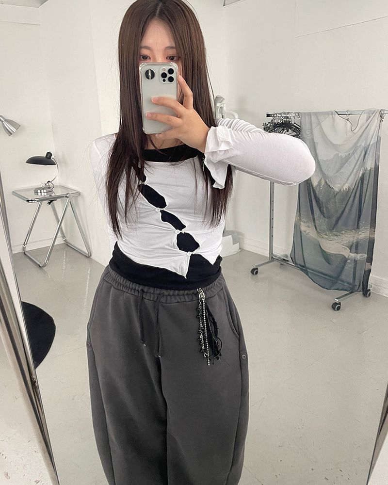 Boucle Mix Long Tassel Keychain