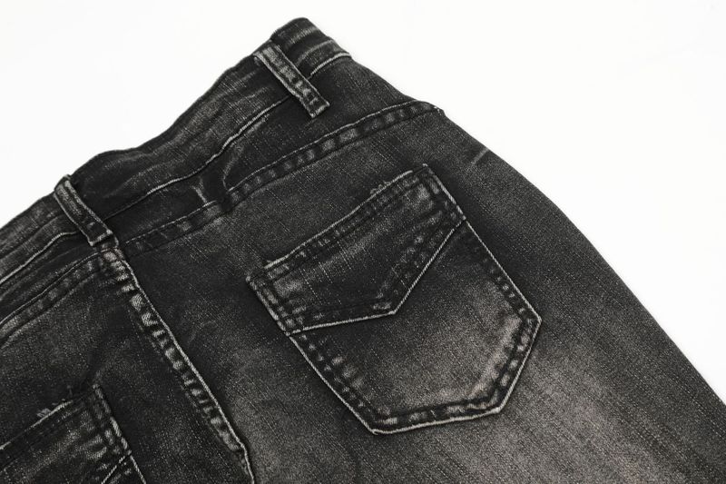 Sia Fringe Bootcut Denim Pants