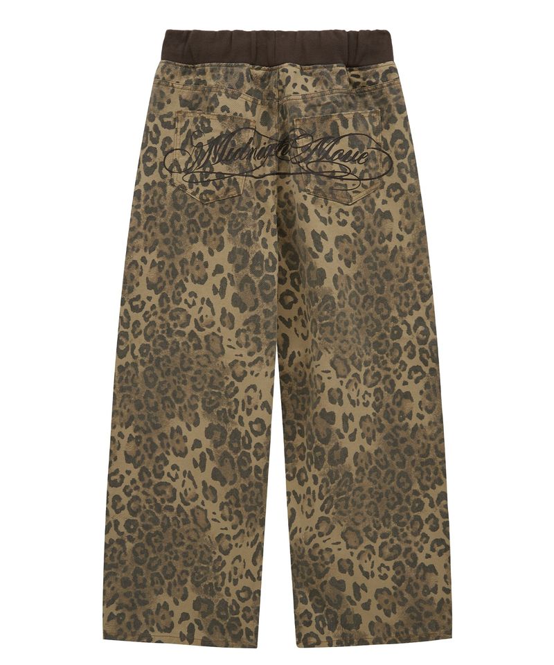 bd leopard pants (beige)