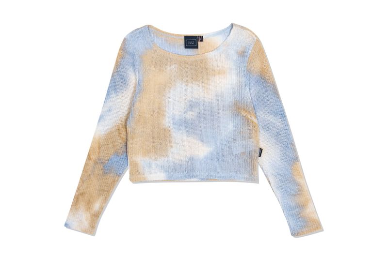 TIE DYE CROP KNIT