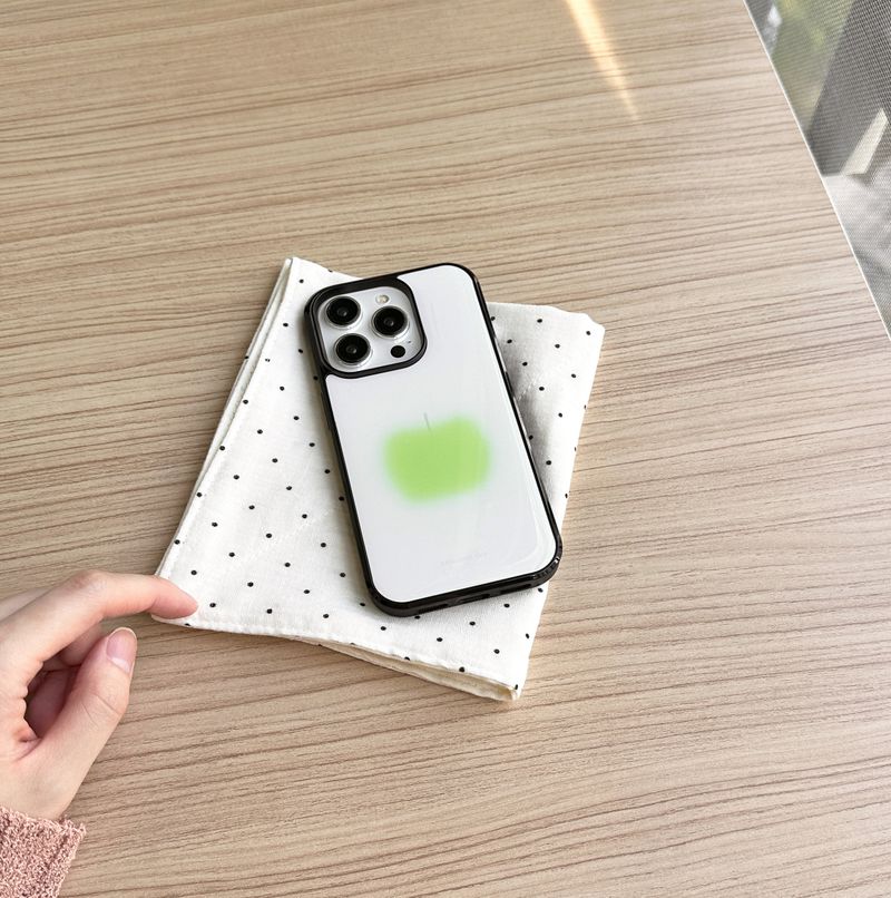 [made] green apple (epoxy bumper case)