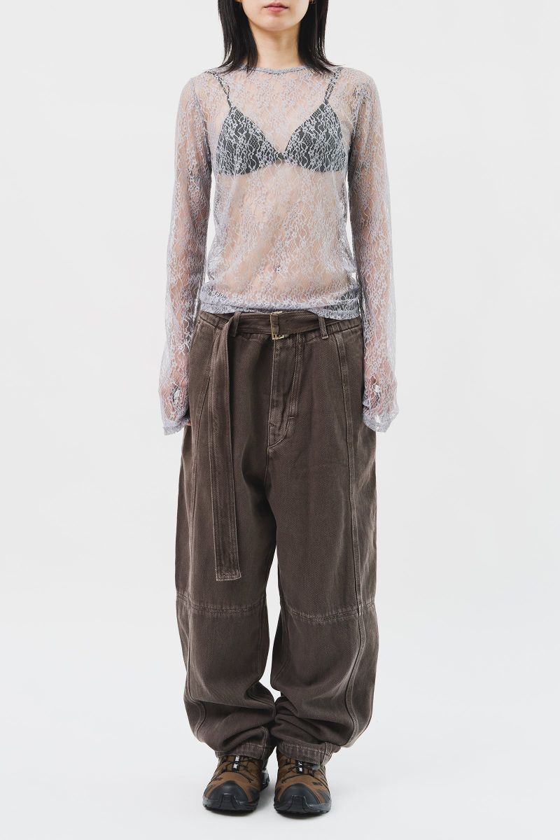 (W) Shell Lace Top (2color)