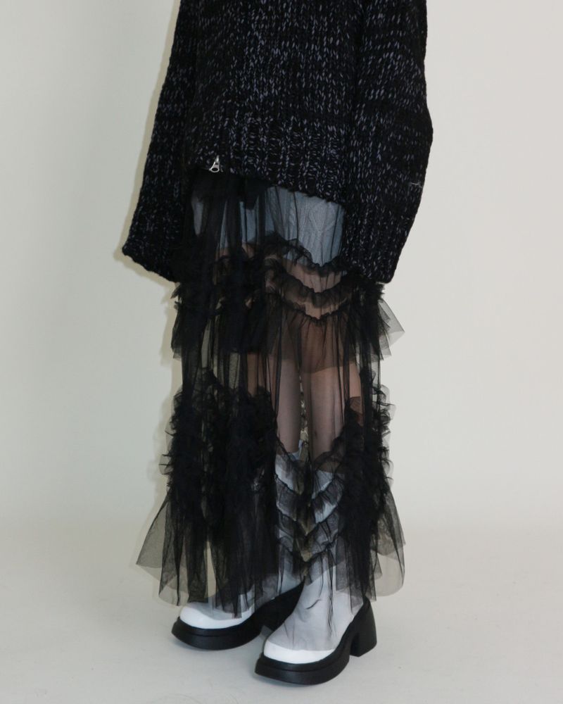 Boehm Boksarthy high neck two-way cardigan (outer)