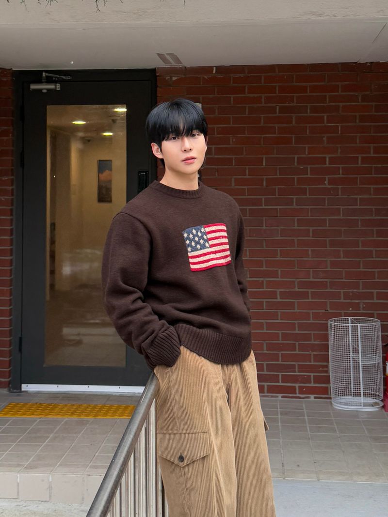 Stay wool knit