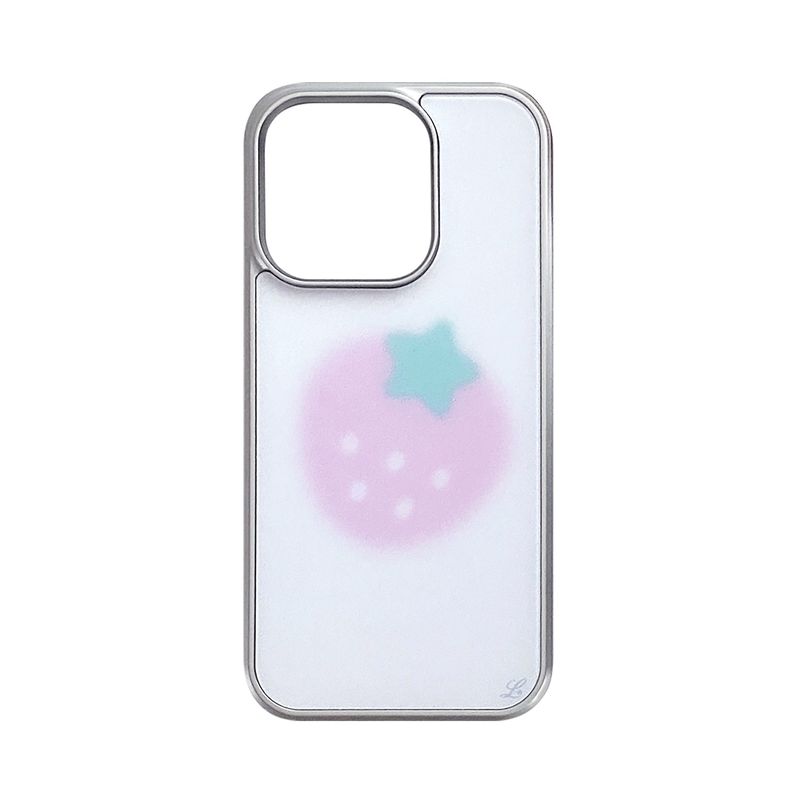 LOVD（ラブド）の「[MADE] ストロベリーブラースマホケース (マグセーフグラスシルバーバンパー)（スマホグッズ/小物）」