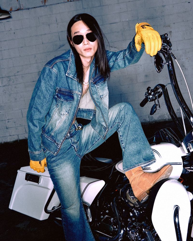 PAX TRUCKER JACKET DENIM
