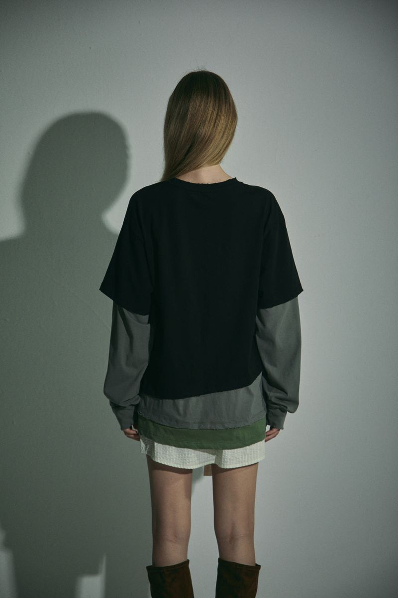 DAMAGE LAYERED T