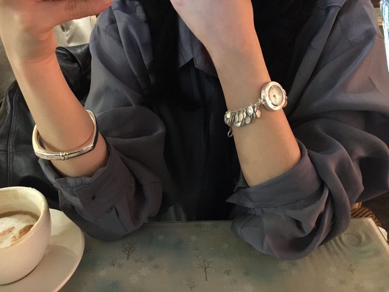 Petal bracelet watch