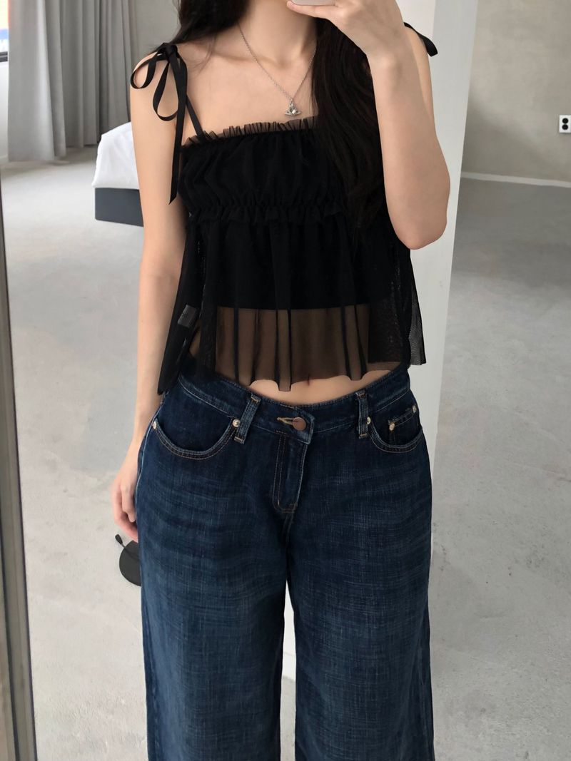 Windy Frill Bustier (3 colors)