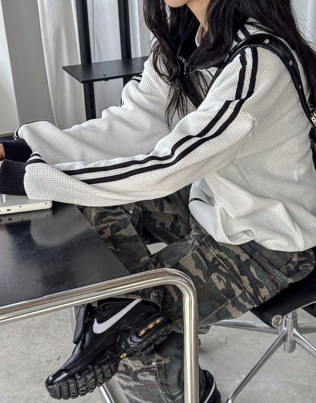 Laus Waffle Track Top Jersey
