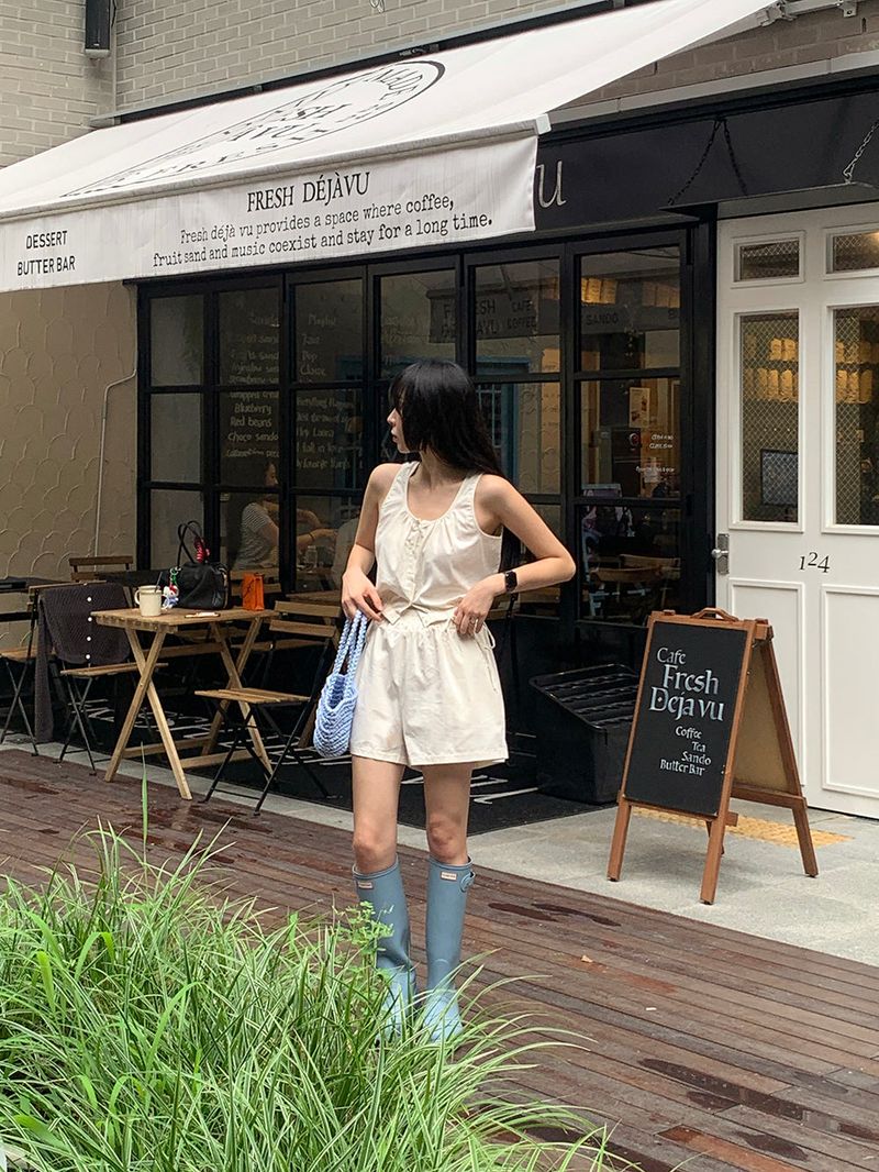 [Planning] Arina Sleeveless Banding Set