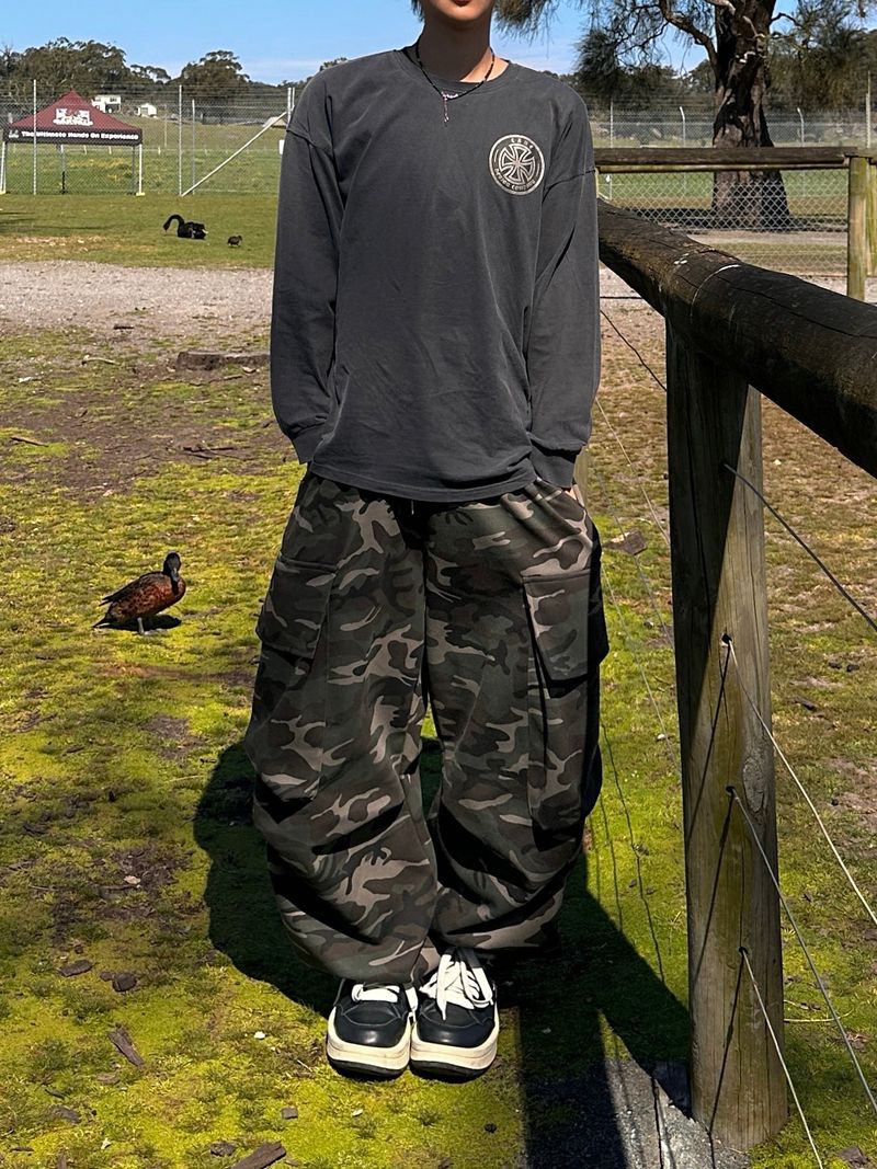 Ju camo Balloon Sweat 2C