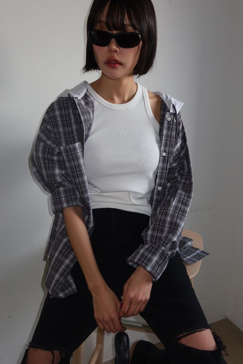 ALL-DAY SLEEVELESS TOP_WHITE