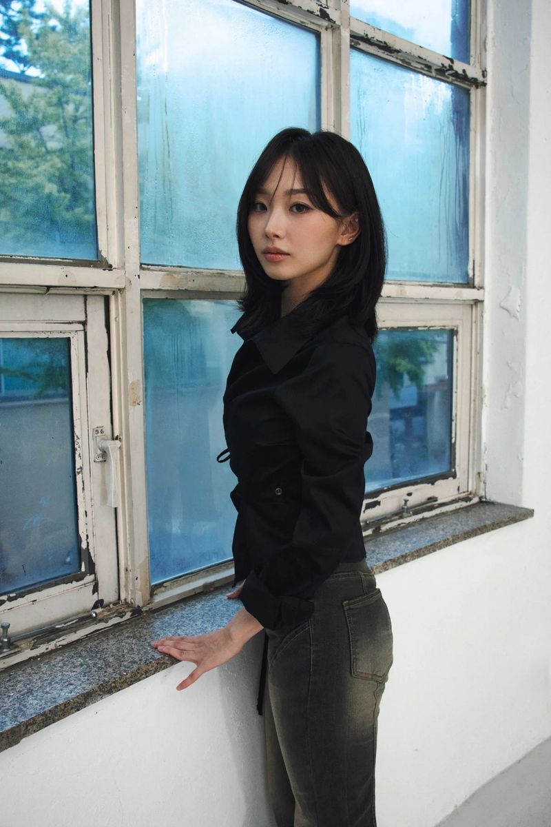 HALO WRAP SHIRT / BLACK