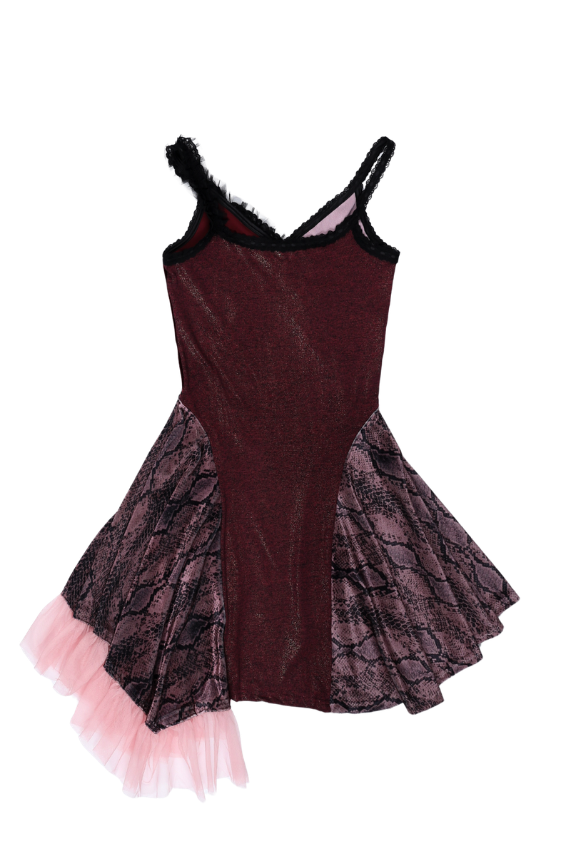 MIDNIGHT AFTER PARTY DRESS #WINE
