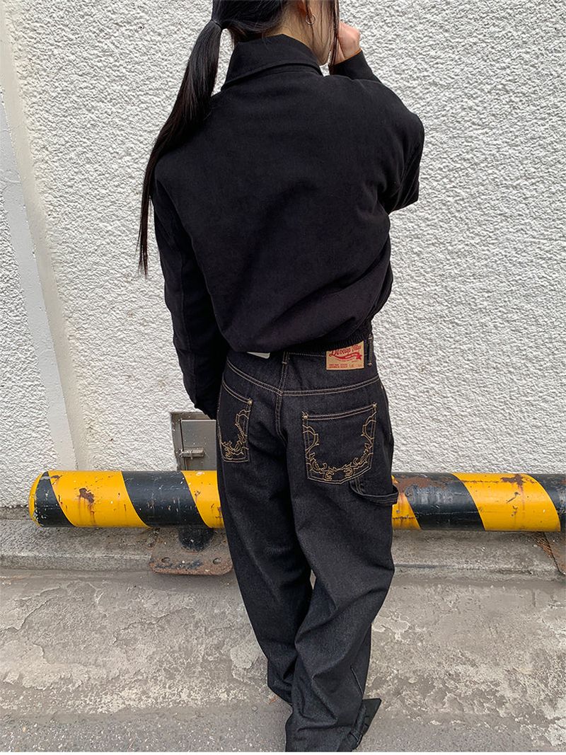TWIST CARPENTER RAW JEANS