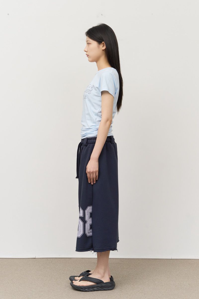 (W) Pixel Printed Top