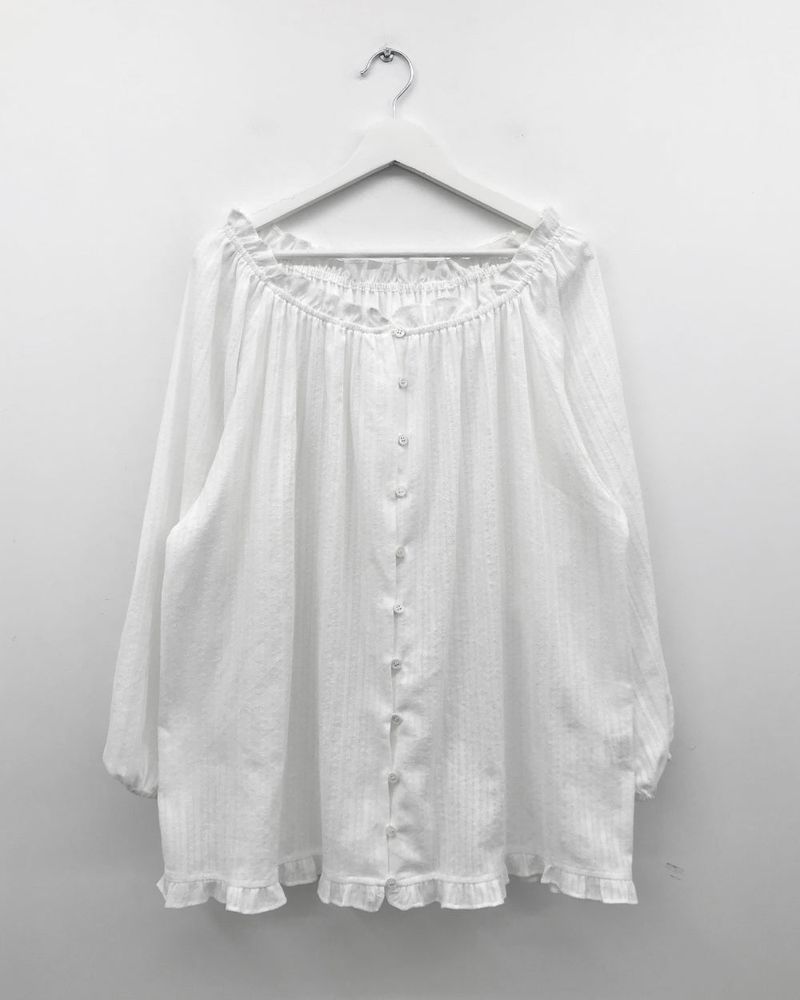Movia Frill Blouse (2color)