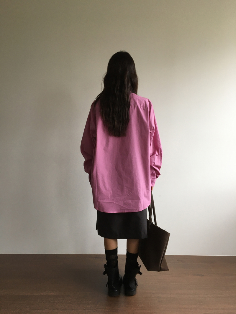 Paper drop shirt (4color)