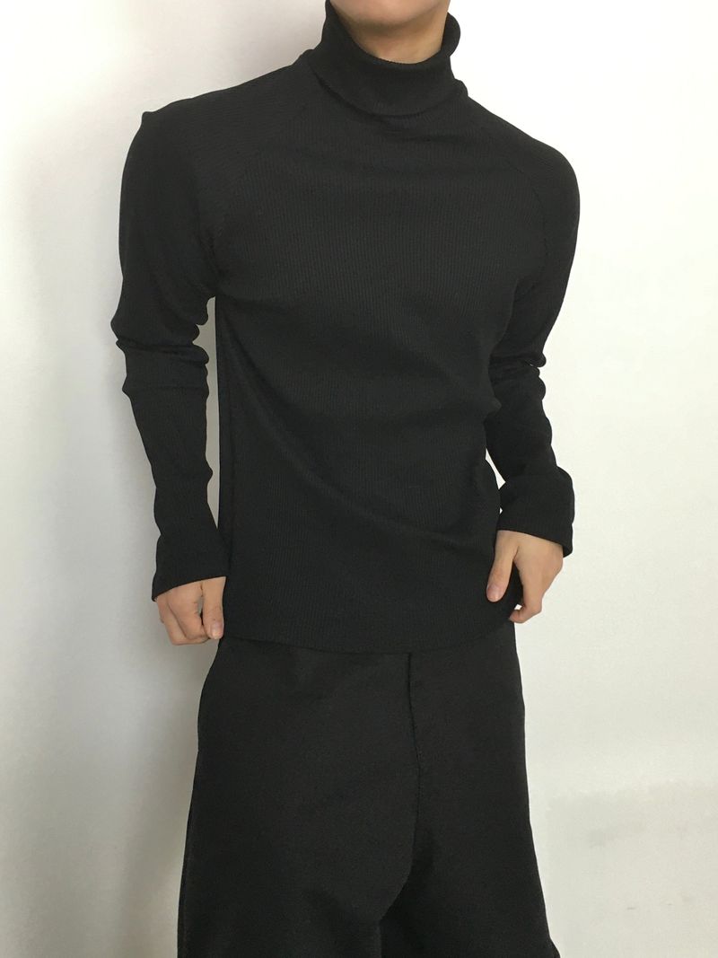 Basic Soft Golji Turtleneck Knit 4C