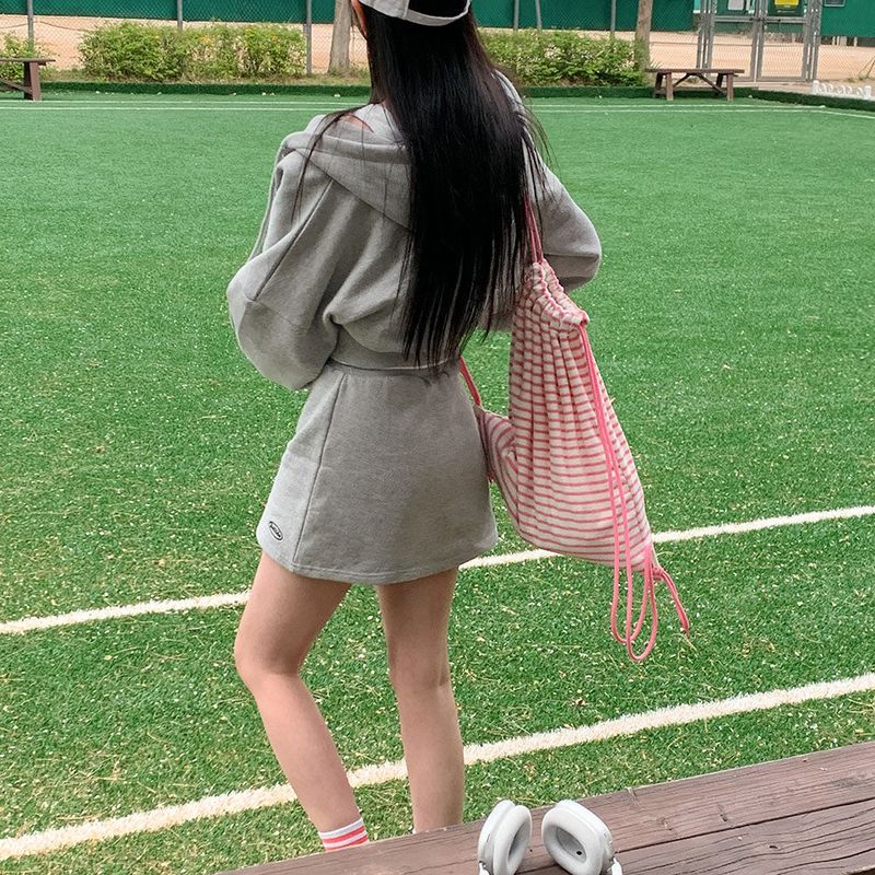 [Bellide made]Sporty two-way two-piece set