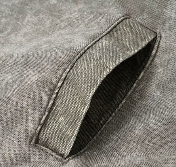 Jade Washed Panel Hood Jumper