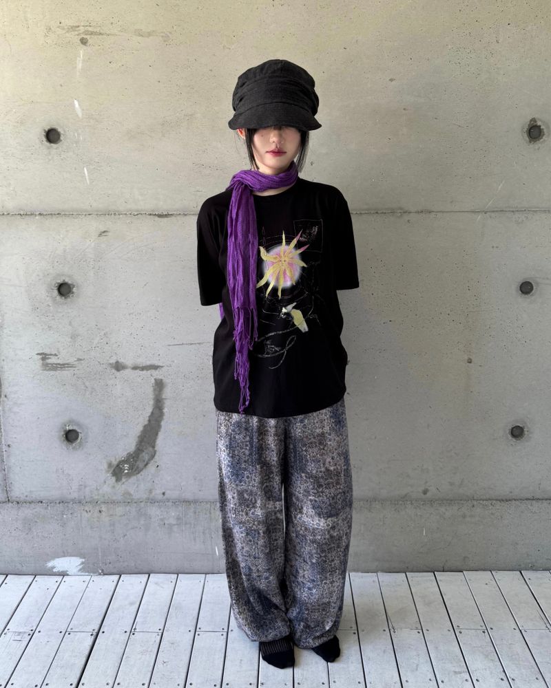 Doodle Nature Boxy Tee