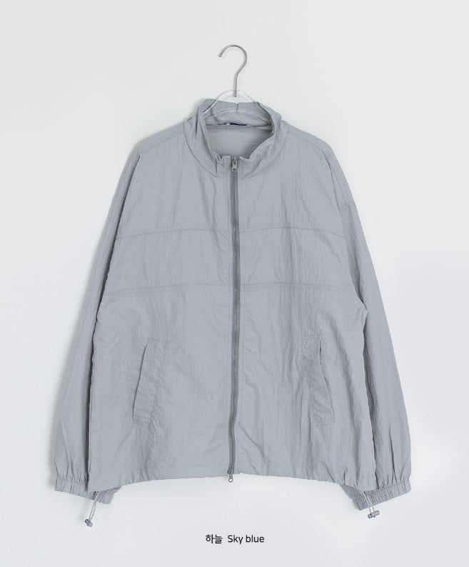 [unisex] Hidani Two-Way String Windbreaker Jumper