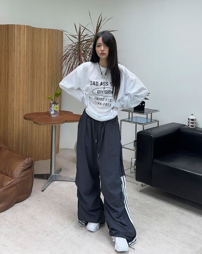 Kens Side Zipper Track Pants