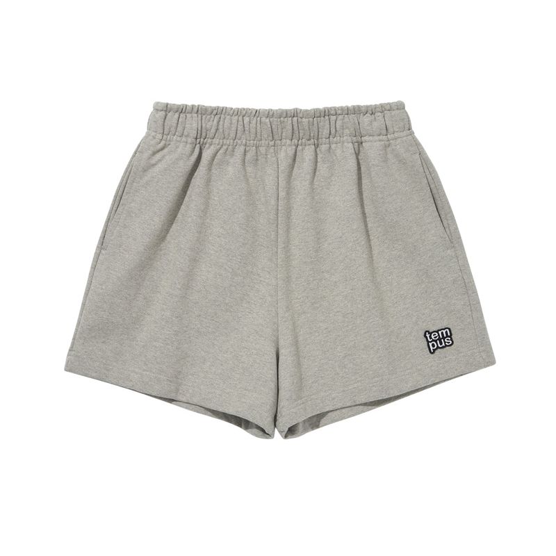 TEMPUSSTUDIO（テンプススタジオ）の「TEMPUS PATCH SHORT PANTS [GREY MELANGE]（Pants）」