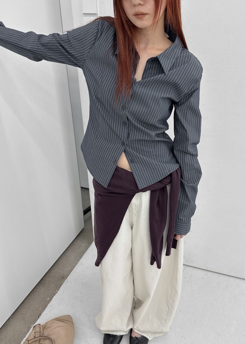 [MADE] Natsuka Stripe Shirt