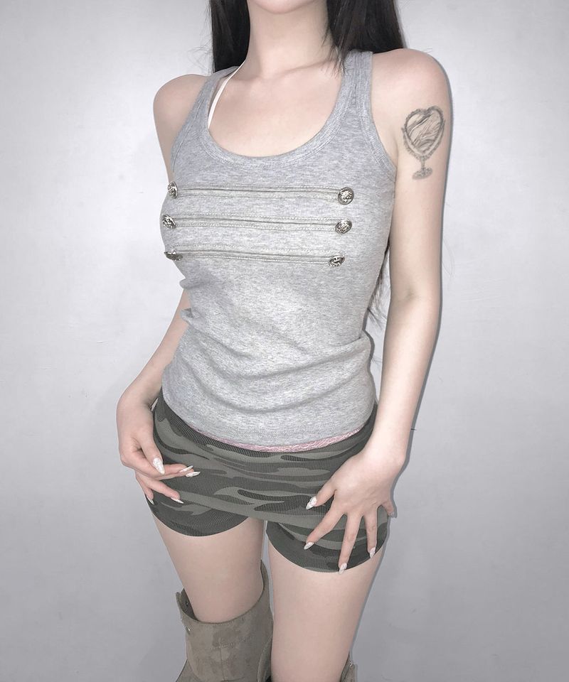 josie button top (3colors)
