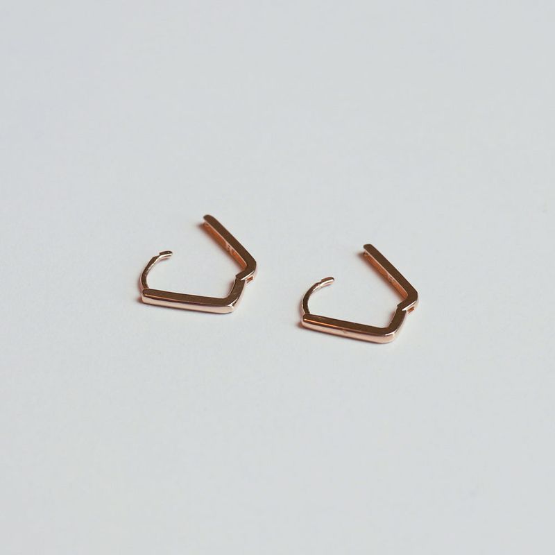 [single earring]14K gold rere earring