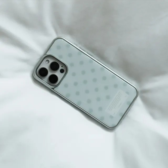 Dot tint gray silver case