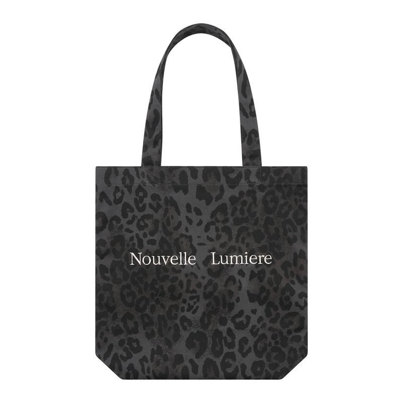 Nouvelle Lumiere(ヌヴェルルミエール)の「Casa Eco Bag Charcoal Leopard(Bags)」