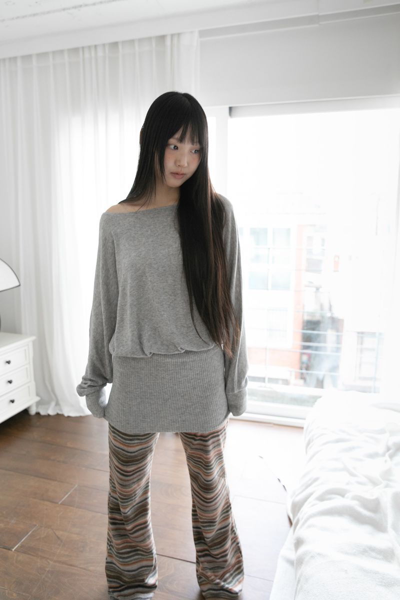 omoosoohy（オムスヒ）の「wool dolman ribbed ops(2colors)（Dresses）」