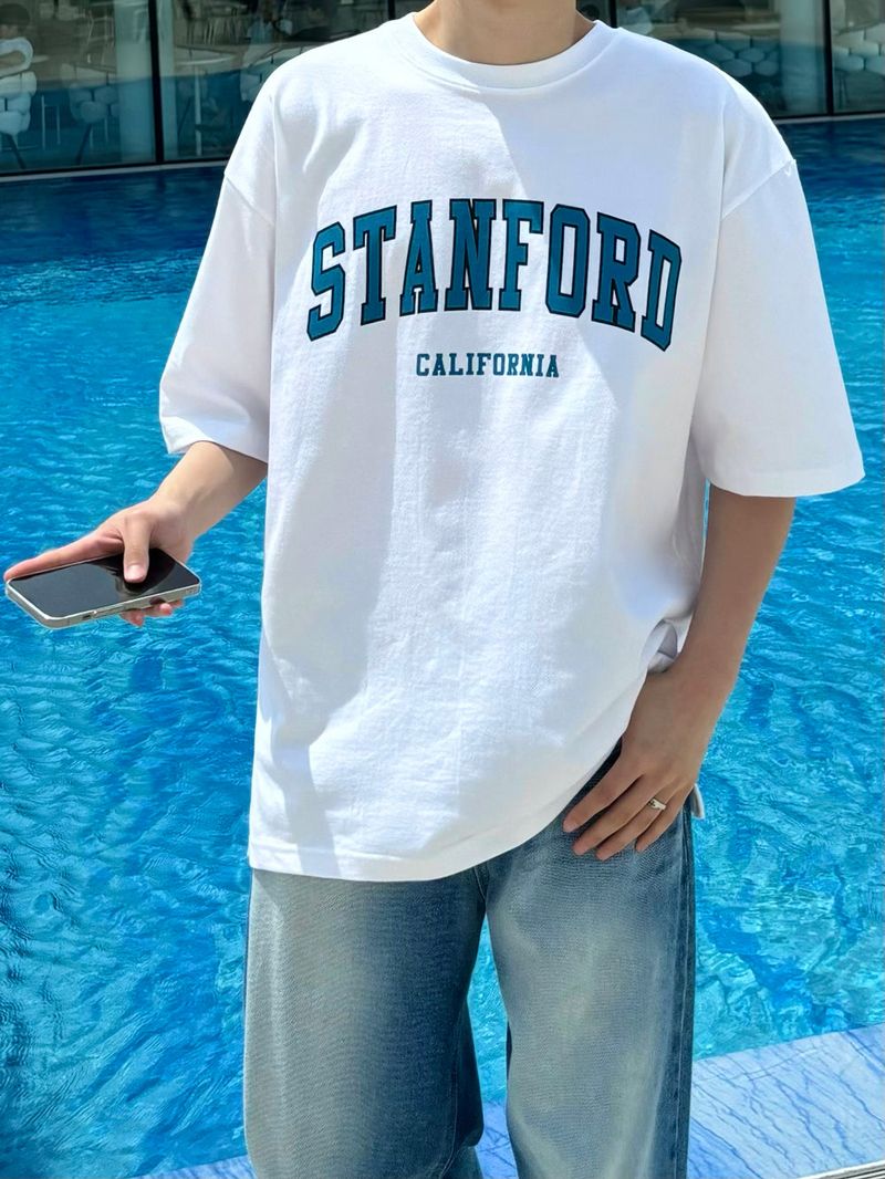 [Premium] SF レタリングオーバーフィットショートスリーブtシャツ
